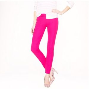 J. Crew - Minnie Pant Hot Pink
